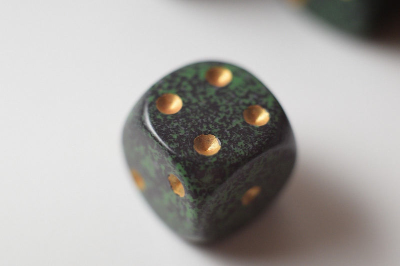 Golden Recon Speckled 16mm D6 Pipped