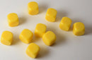 (Sold by Piece) Blank Yellow Dice / Counting Cubes 16mm D6 Square RPG Gaming Dice DIY