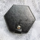 Leather & Flannel Box for DnD Dice Mtg Tabletop Gaming