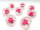 Pink Donut Pipped d6 16mm (Custom Dice) *Sold per die