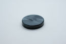 Black Backgammon Checker Pearl Effect (28mm x 7mm) [sold per chip]