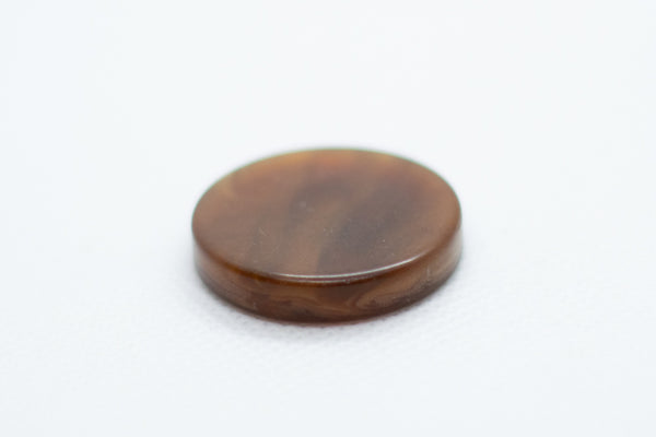 Brown Backgammon Checker Pearl Effect (28mm x 7mm) [sold per chip]