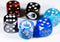 Middle Finger d6 Pipped Dice | Customized d6 Dice