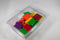 Pack of 35 Rectangle Card Stands (18mm x 20mm) - Assorted Colors CHX 802AA