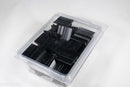 Pack of 35 Rectangle Card Stands CHX80208 (18mm x 20mm) - Black