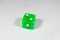Square Corner 16mm Translucent Dice (Red/Orange/Yellow/Green/Blue/Purple) *sold by the piece