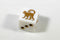 White Dice with Monkey; 6 Sided Bunco RPG Game D6 16mm Roll Square Corner