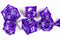 (Powerful Purple) Deadly Dragon Dice: Shards of Oblivion Hollow Metal