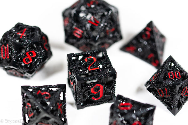 (Stoic Black) Deadly Dragon Dice: Shards of Oblivion Hollow Metal