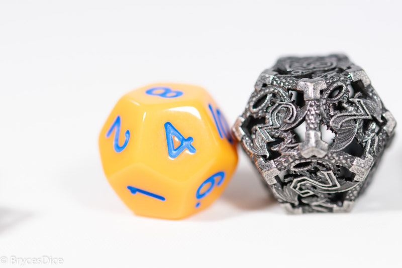 (Base Brass) Deadly Dragon Dice: Shards of Oblivion Hollow Metal