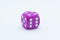 Opaque 16mm Pipped d6 Dice Red/Orange/Yellow/Green/Blue/Purple/Clear/Black/Pink (sold by the piece) by Chessex