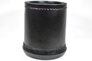 Handmade Leather Dice Cup (Black)