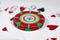 13.5g 'Basic' Poker Chip (5) Red/blue/green [sold by the piece]