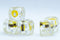 Yellow Donut Pipped d6 16mm (Custom Dice)