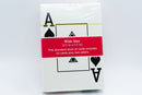 Single Red Deck, Wide Size, Jumbo-Index, Plastic-Coated Playing Cards by Brybelly