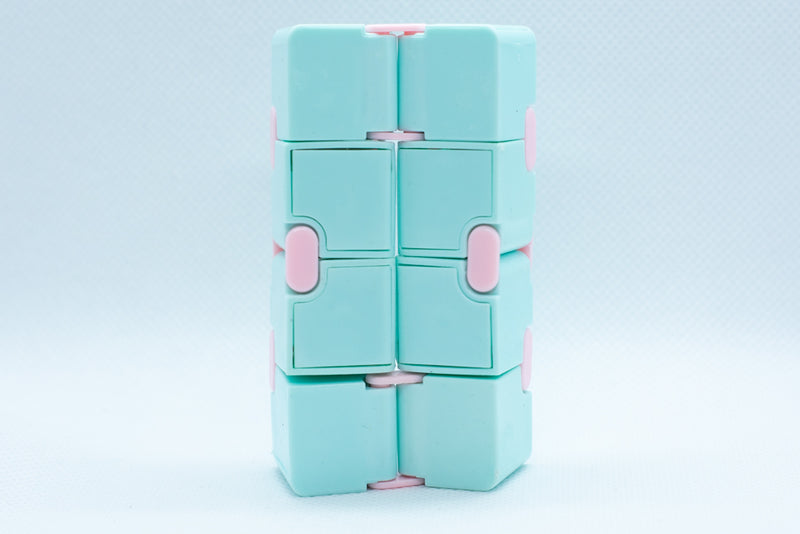 Pink Infinity Cube Infinity Cube (4 Colors) Toy for Reducing Stress and Anxiety Fidget To