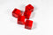 Blank Translucent Red Dice / Counting Cubes 16mm D6 Square RPG Gaming Dice DIY (Sold by Piece)