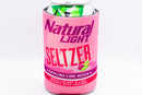 Natural Light Seltzer Cooler  Fits 12 oz Aluminum Can Coozie Catalina Lime Mixer