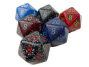 Factory-Second Speckled® 34mm d20 (sold by Piece, random color)
