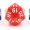 Pearl Red Countdown/Spindown d20 22mm
