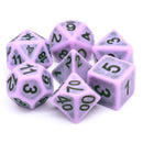 Swamp Fog Ancient 7-Dice Set Role Playing Dungeons and Dragons Dice (Purple)