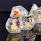 Yellow Duck Red Hat 7-Dice Set w/White Numbers Dnd Dice Set