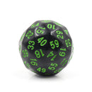 D60-Black Opaque w/Green Numbers