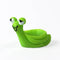 Green Snail d20 Stand: Small Plastic Novelty Item for Dice Lovers Desks