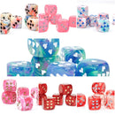 Heart Pips d6 | 7 Color Options | Multipack Options